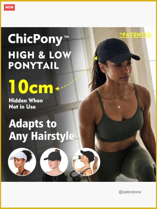 Cooling UV 50 High Ponytail Baseball Cap Women Breathable Running Golf main image 4